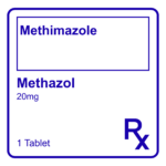 METHAZOL METHIMAZOLE TABLET - 20MG