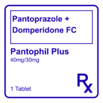 PANTOPHIL PLUS PANTOPRAZOLE + DOMPERIDONE FC TABLET - 40MG/30MG