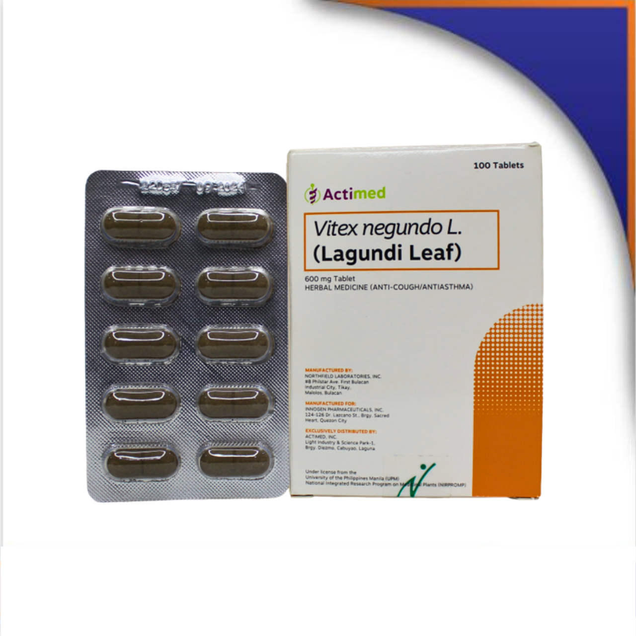 HB007323 ACTIMED LAGUNDI TABLET - 600MG - Image 1
