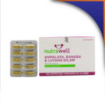 NUTRAWELL AMPALAYA + BANABA + TURMERIC CAPSULE - 500MG
