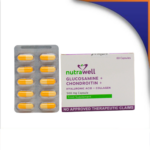 NUTRAWELL GLUCOSAMINE + CHONDROITIN + HYALURONIC ACID + COLLAGEN CAPSULE - 500MG
