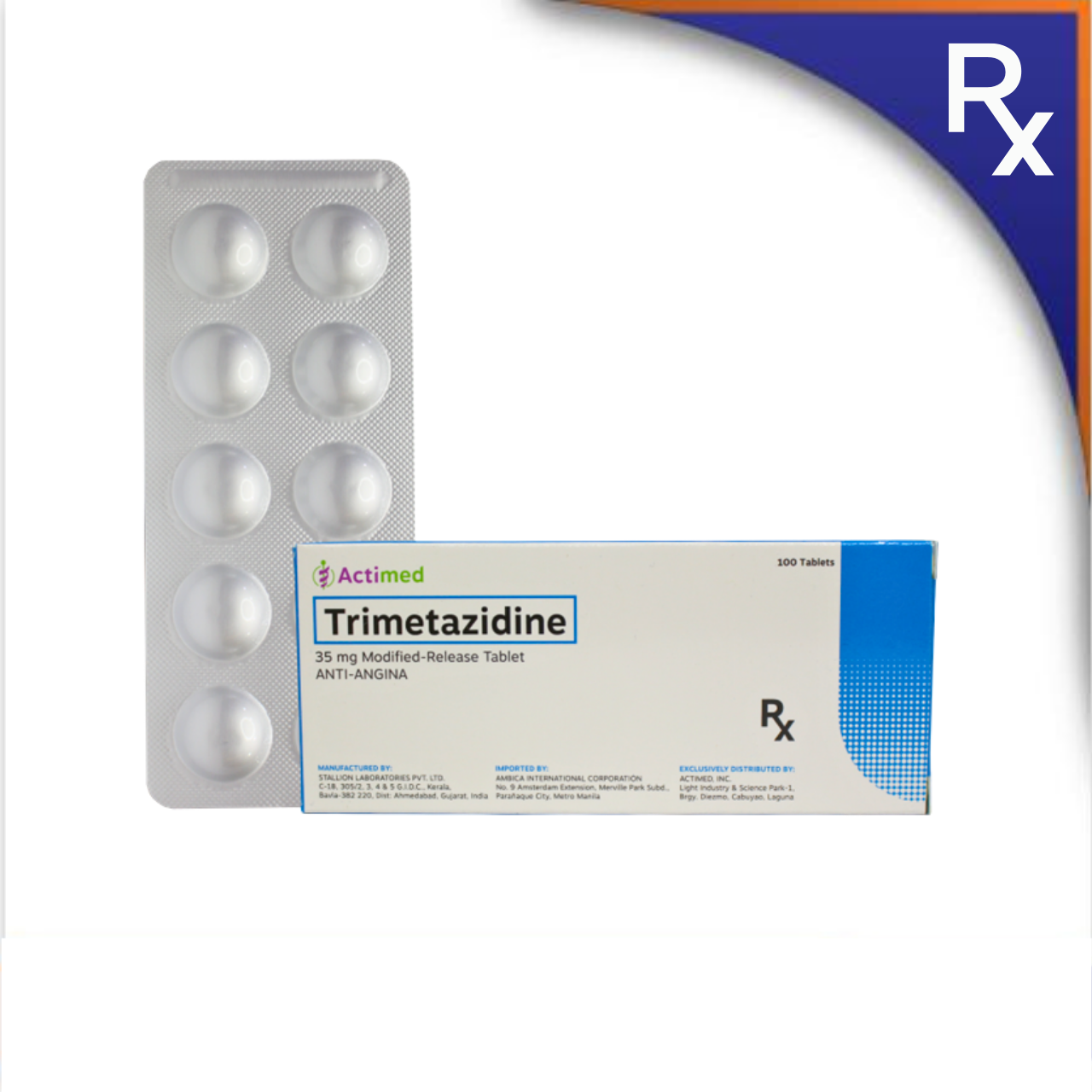 HB014623 ACTIMED TRIMETAZIDINE MR TABLET (AMB) - 35MG - Image 1