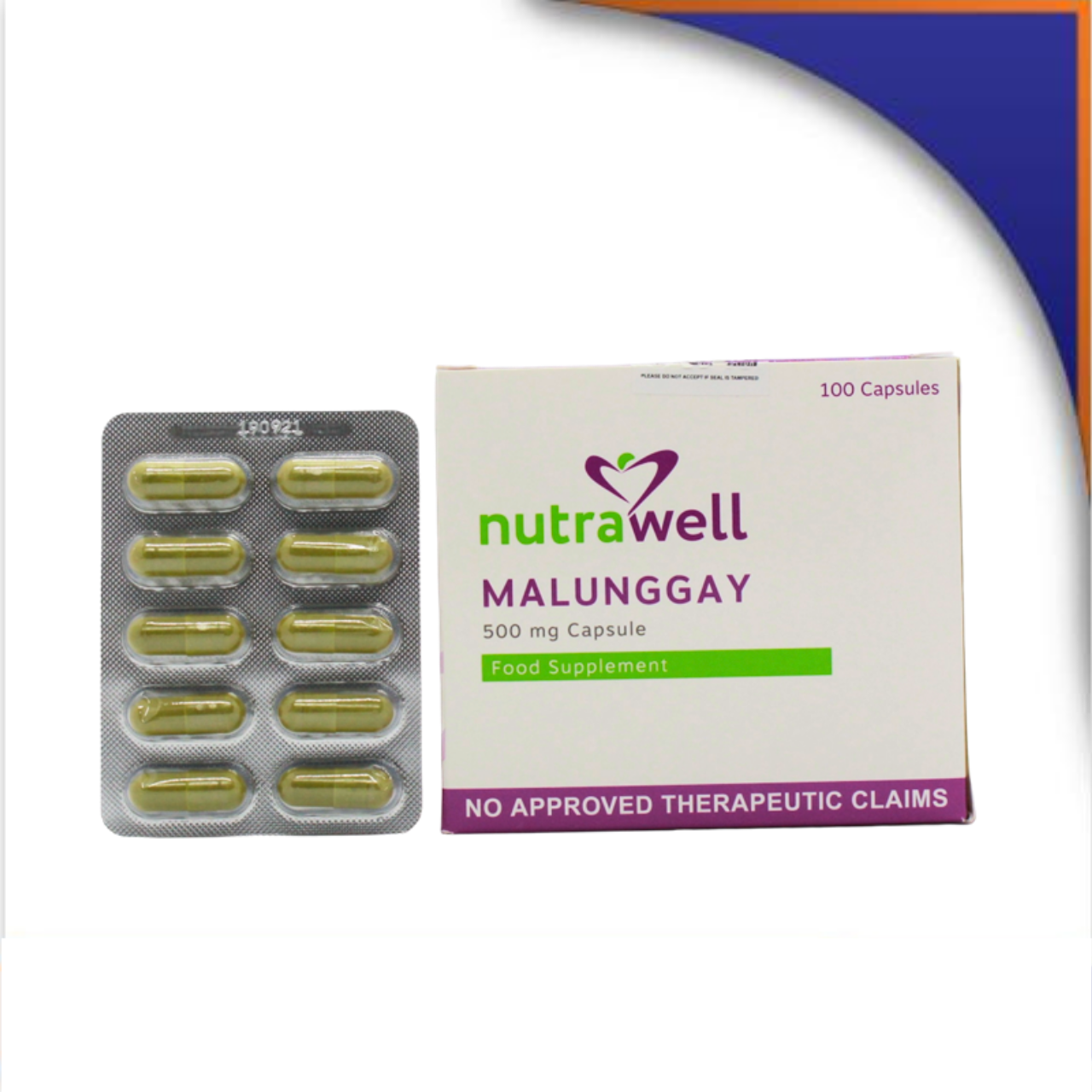 HB015662 NUTRAWELL MALUNGGAY CAPSULE - 500MG - Image 1