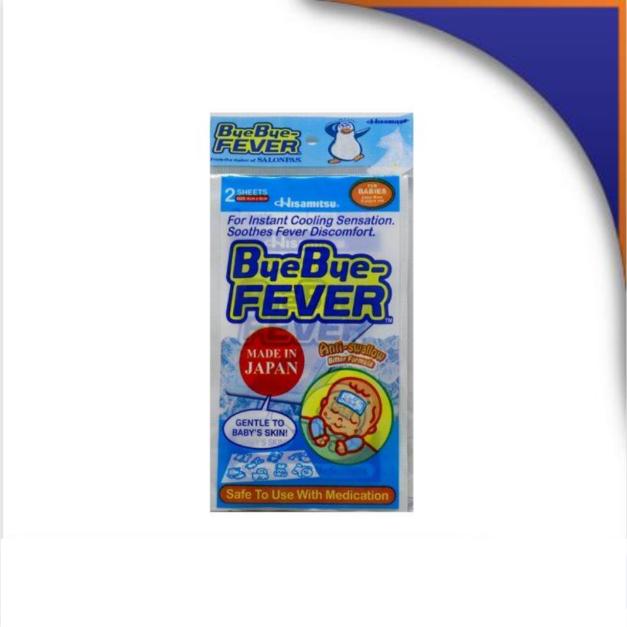 MS008813 BYE BYE FEVER COOLING GEL BABIES X 2'S - Image 1
