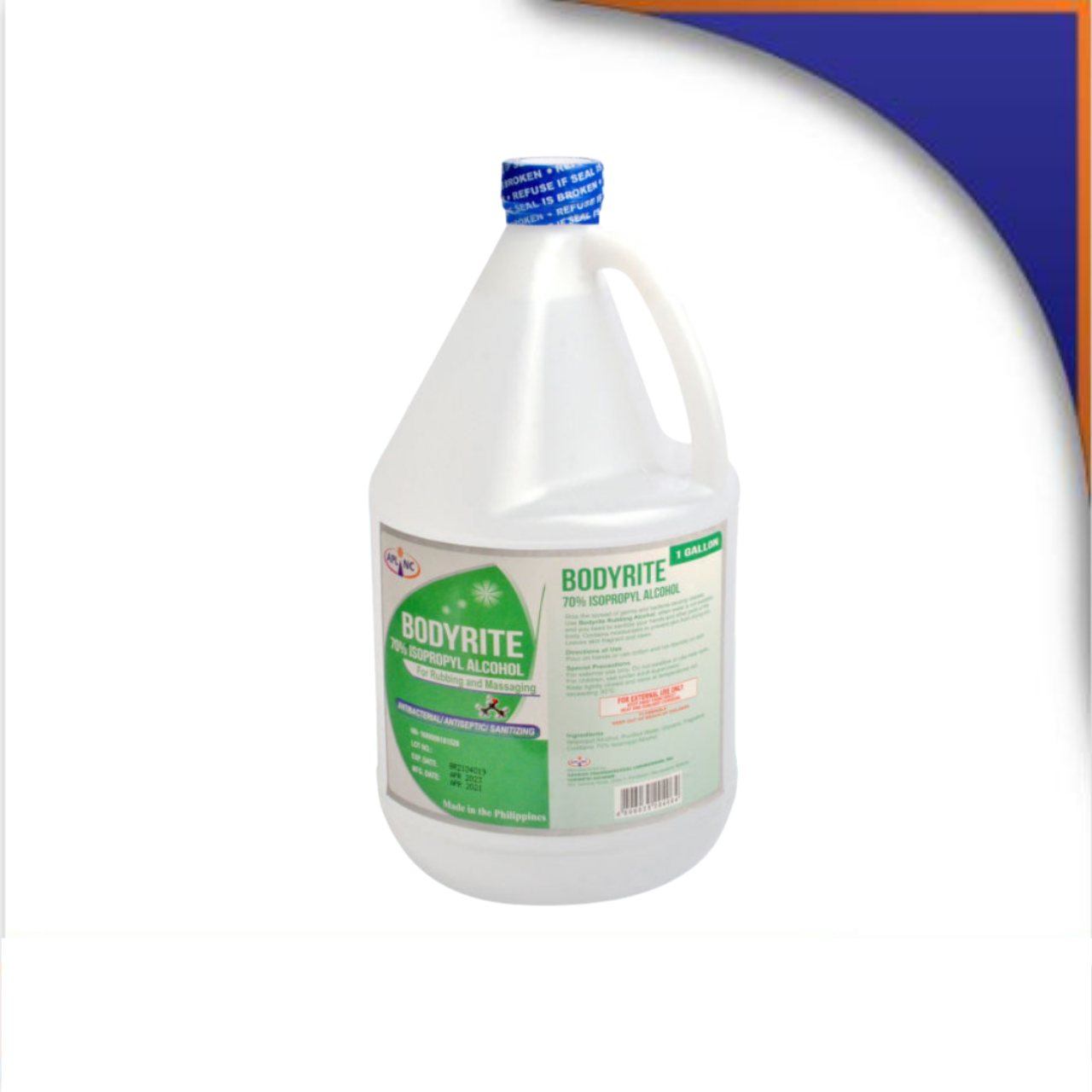 MS014639 BODYRITE ISOPROPYL 70% ALCOHOL - 1G - Image 1
