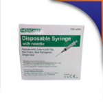 HEXACARE DISP. SYRINGE W NEEDLE 5CC/ML 23G LUER LOCK