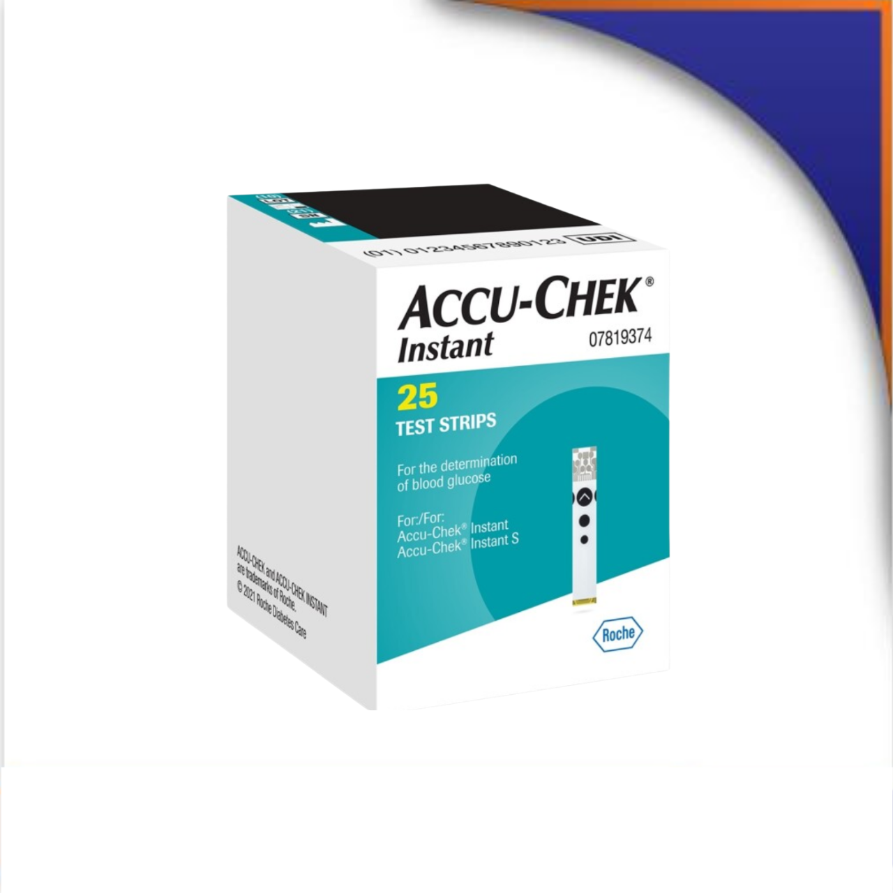 MS015246 ACCU-CHEK INSTANT STRIPS X 25'S - Image 1