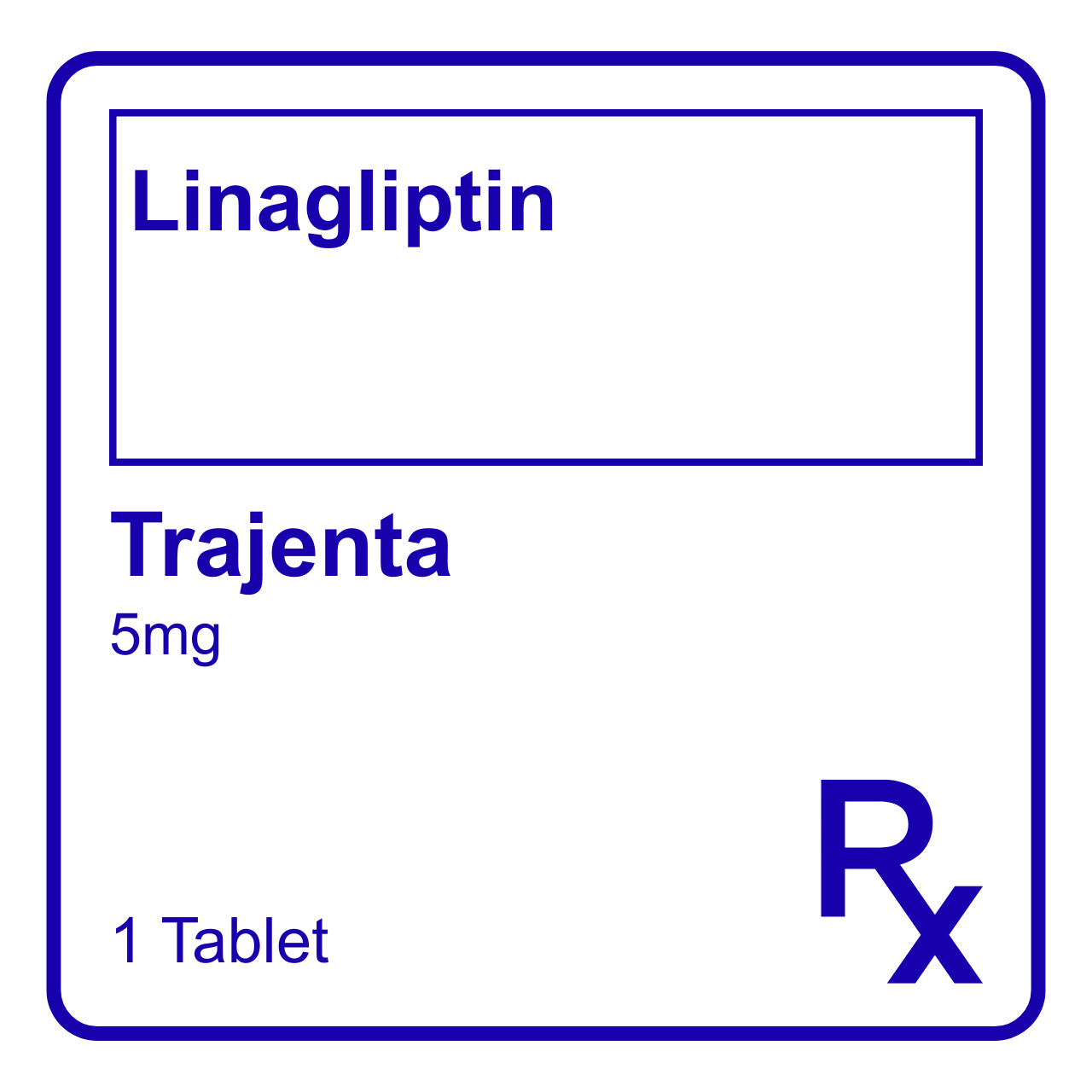 BR006564 TRAJENTA TABLET - 5MG - Image 1