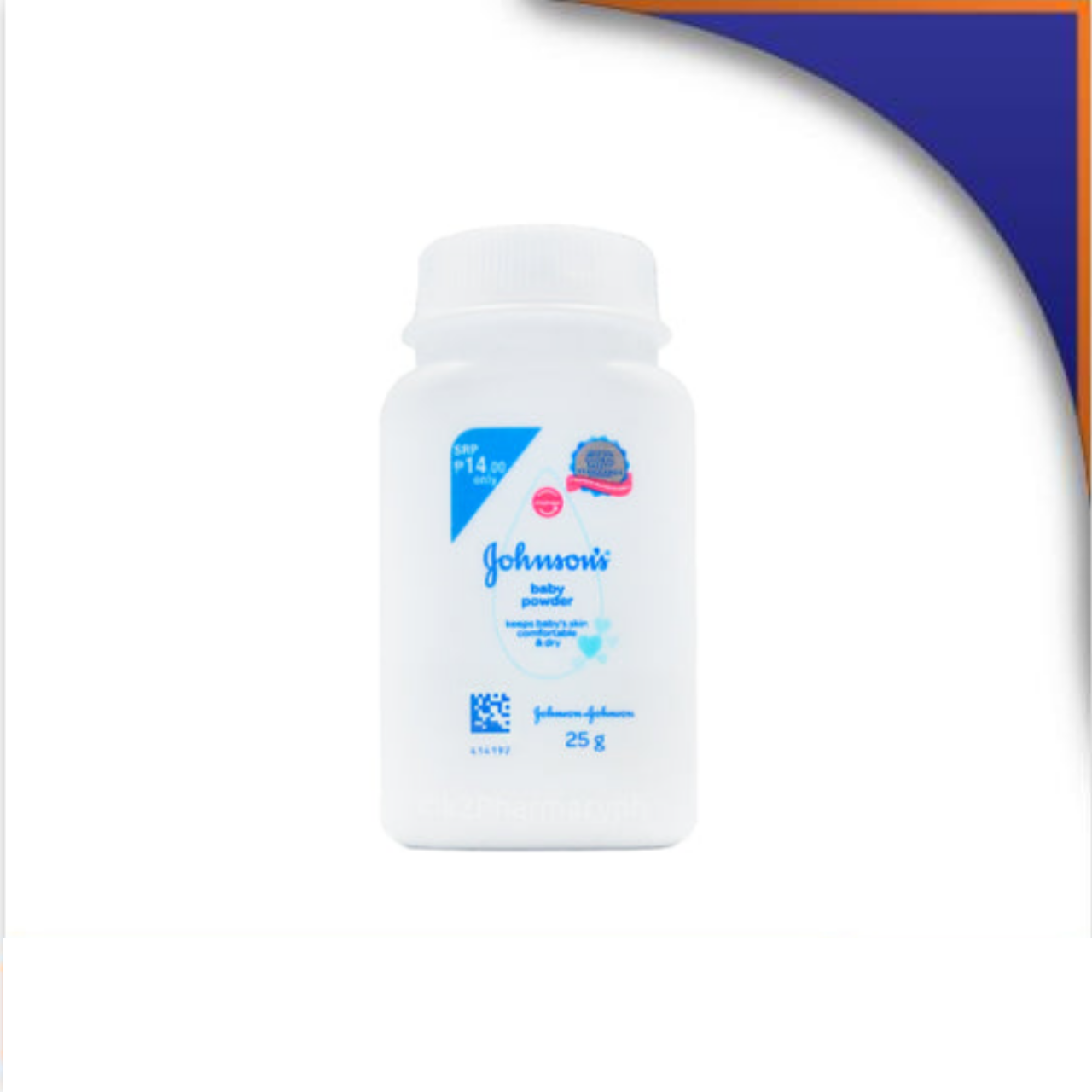 CG002283 JOHNSON BABY POWDER - 25G (WHITE) - Image 1