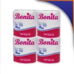 BONITA BATHROOM TISSUE ROLL 2-PLY X4'S