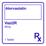 VAZI2R ATORVASTATIN FC TABLET - 80MG