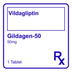 GILDAGEN-50 VILDAGLIPTIN TABLET - 50MG