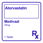 MEDIVAZT ATORVASTATIN FC TABLET - 20MG