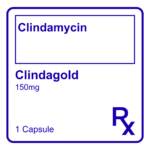 CLINDAGOLD CLINDAMYCIN 150MG CAPSULE