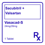 VASACAD-S SACUBITRIL + VALSARTAN FC TABLET 24MG/26MG