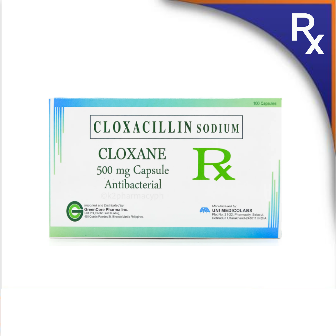 GE016215 CLOXANE CLOXACILLIN CAPSULE - 500MG - Image 1